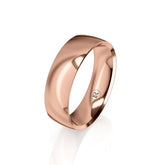 Mens Classic Gold Wedding Band - Dracakis Jewellers